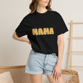 MAMA Bubble Letters Tee — Garment-Dyed Graphic T-Shirt