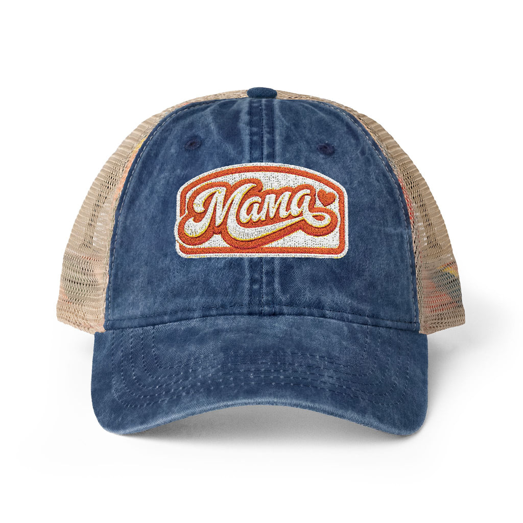 Women's Washed Mesh-Back Cap
