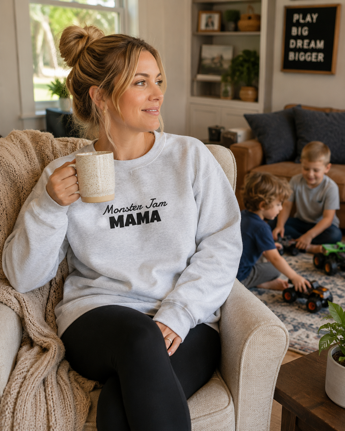 Monster Jam MAMA Crewneck sweatshirt