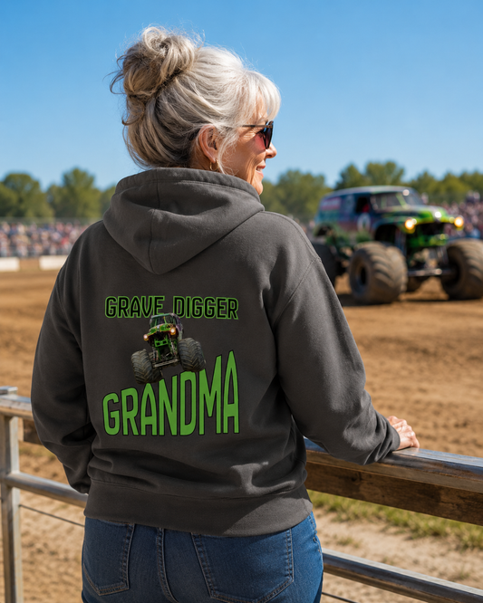 Grave Digger Grandma Hoodie