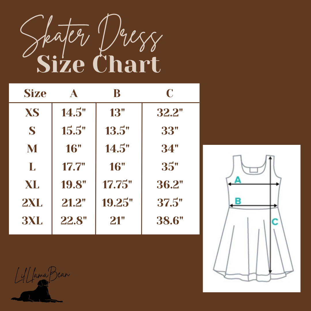 Patriotic Bow Print Skater Dress